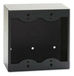 

RDL SMB-2B Double Surface Mount Box for Decora Remote Controls and Panels Black