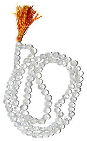 

Rebuy Crystal quartz mala 8 mm 108 1 Beads
