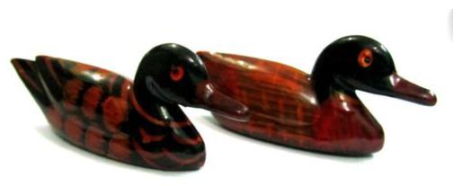 

Rebuy Wooden Pair mandarine duck