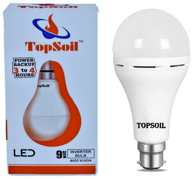 

Rechargeable Emergency Inverter LED Bulb 9-Watt (Power Backup Upto 4 Hours) Pack of 1