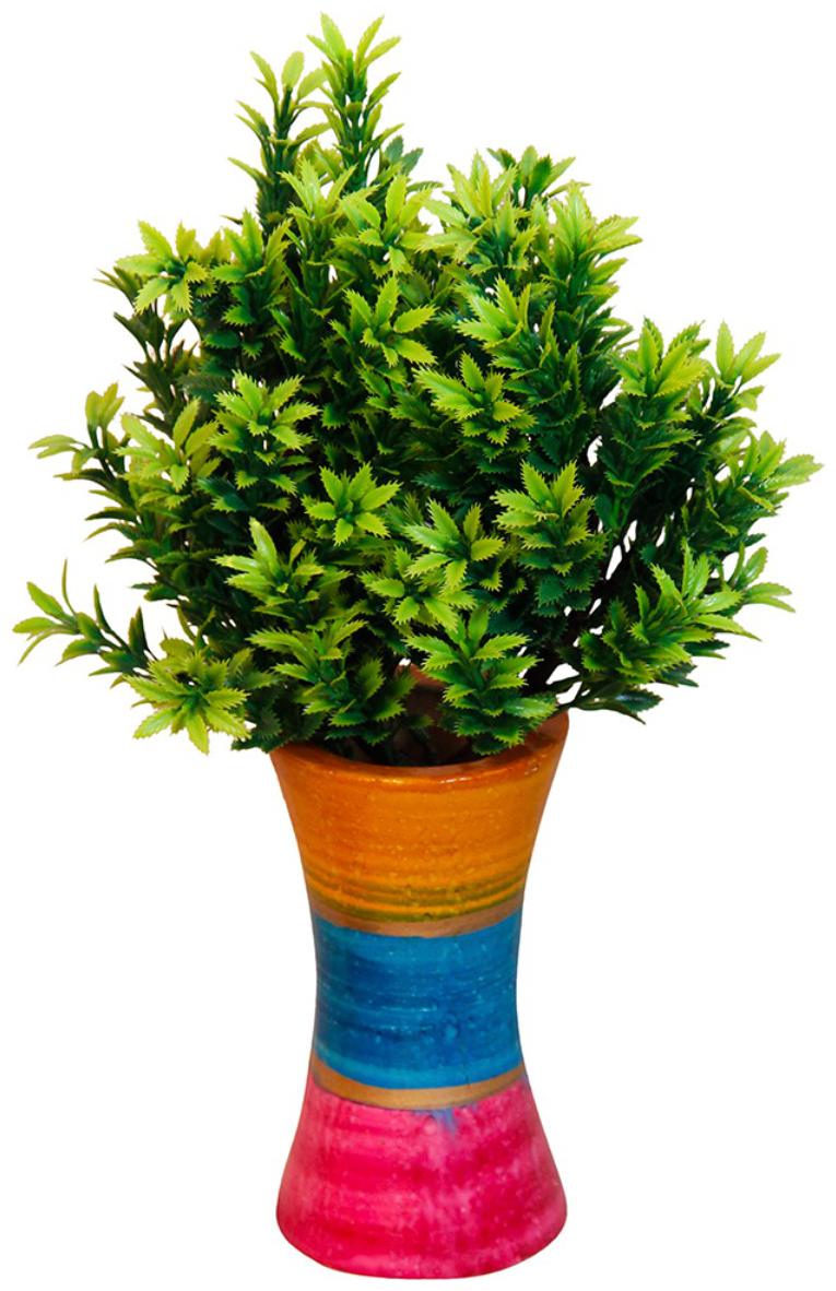 

Red Ballons Artificial Colourful Plant With Designer Pot