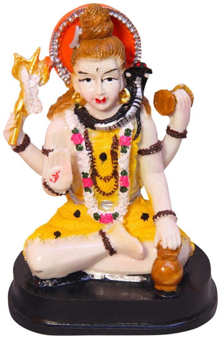 

Red Ballons Mahadev Decorative Spiritual Puja Vastu Showpiece Figurine