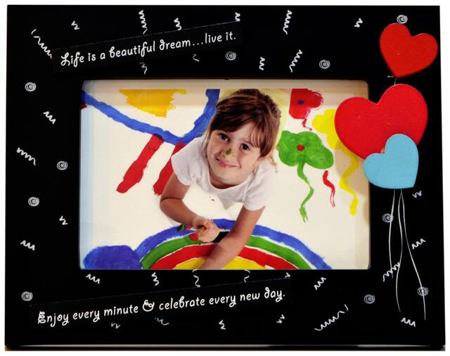 Red Moments Wood Multi Single frame ( Set of 1 )