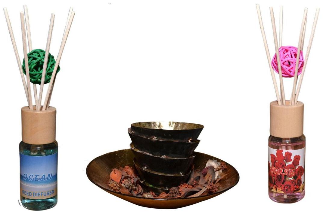 

Reed Diffuser Set od 2 pcs Sets Ocean Roses with Decorative sticks ball