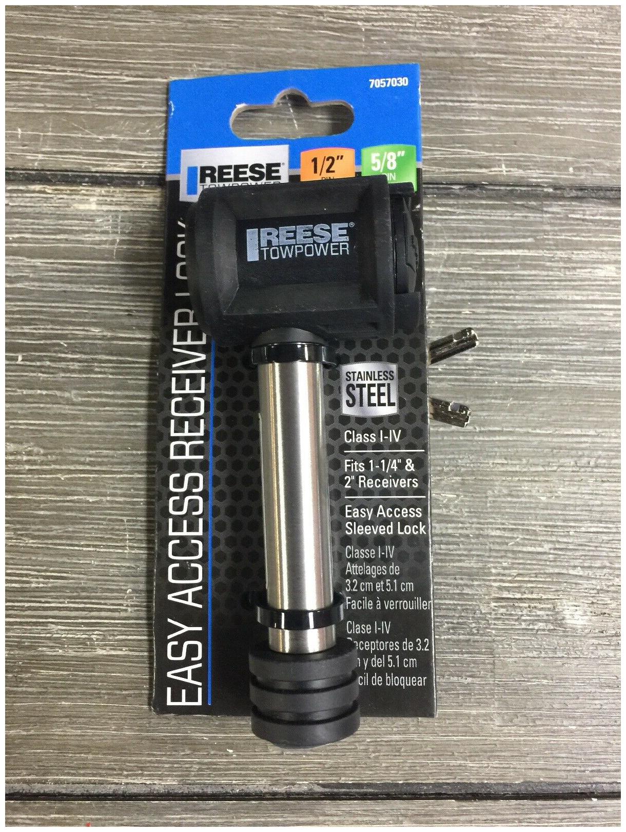 

Reese Towpower 7057030 Easy Access Receiver Locking Hitch Pin 1 2 5 8