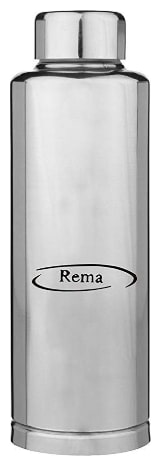 

Rema Stainless Steel Silver Water Bottle ( 1000 ml Set of 1 )