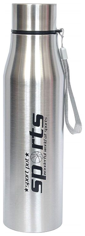 

Rema Stainless Steel Silver Water Bottle ( 500 ml Set of 1 )