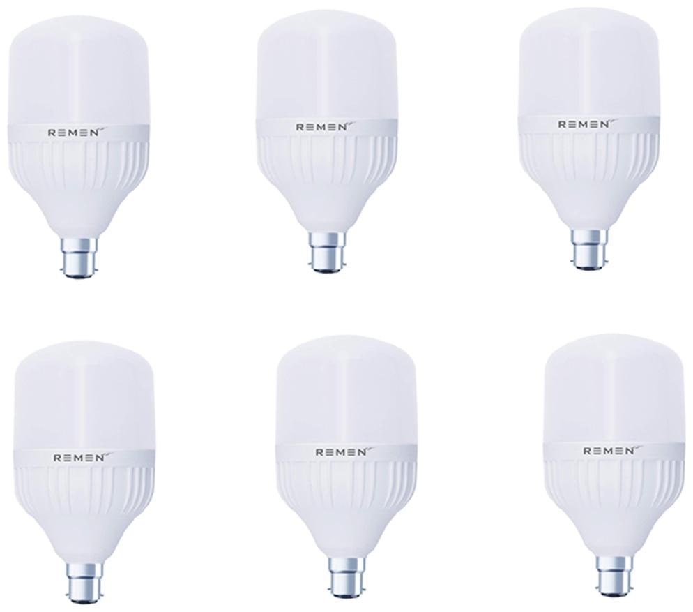 

Remen Cool White 40 watt High Wattage LED Bulb (Pack of 6)