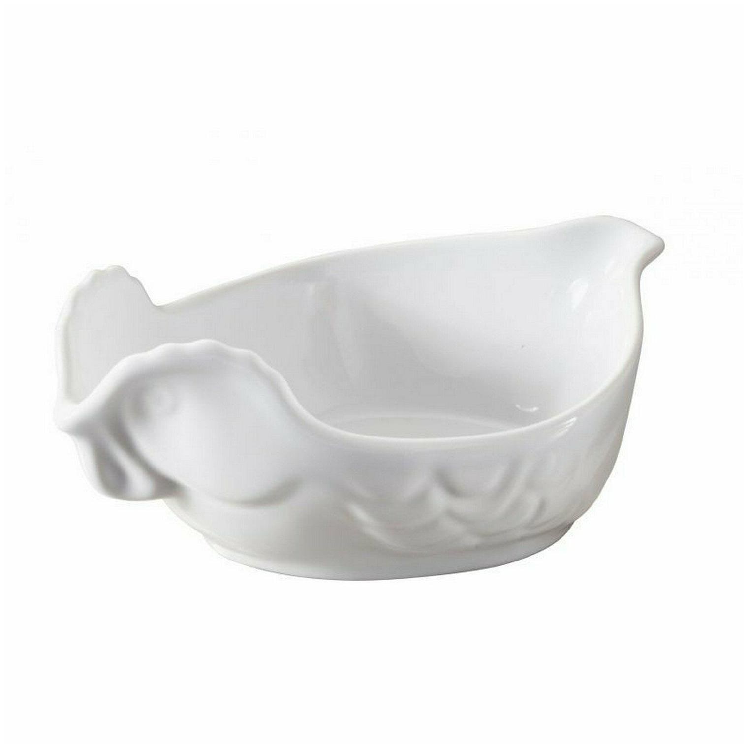 

Revol White Porcelain Individual Chicken Roaster