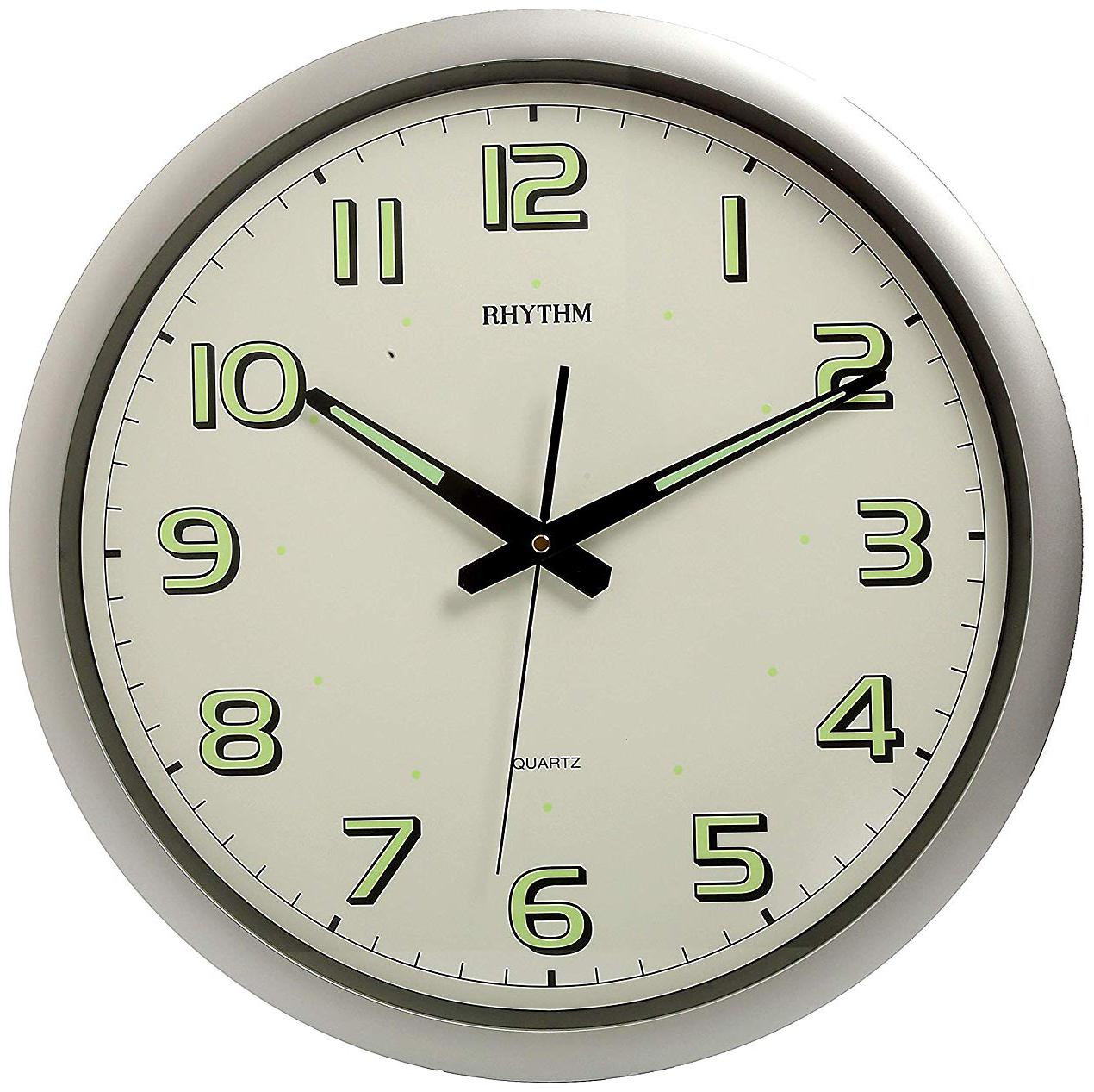

Rhythm Plastic Analog Wall clock ( Set of 1 )