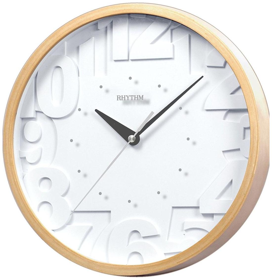 

Rhythm Plastic Analog Wall clock ( Set of 1 )