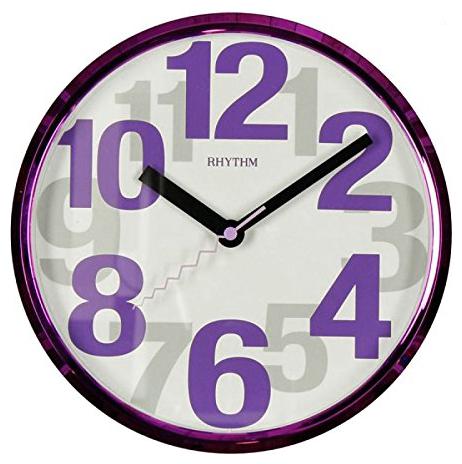 

Rhythm Plastic Analog Wall clock ( Set of 1 )