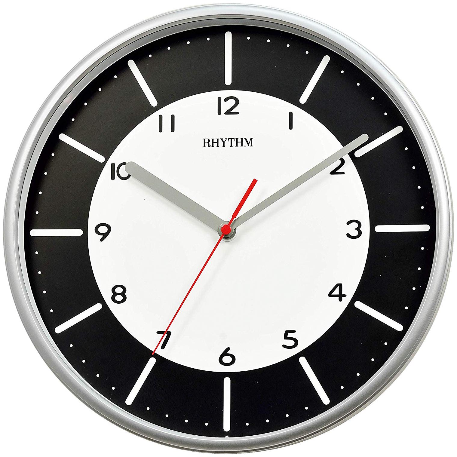 

Rhythm Plastic Analog Wall clock ( Set of 1 )