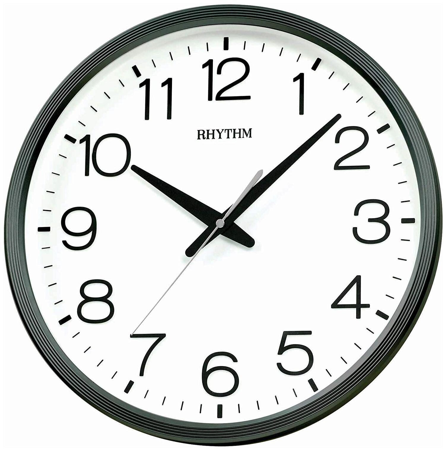 

Rhythm Plastic Analog Wall clock ( Set of 1 )