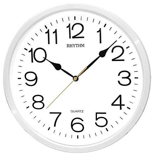 

Rhythm Plastic Analog Wall clock ( Set of 1 )