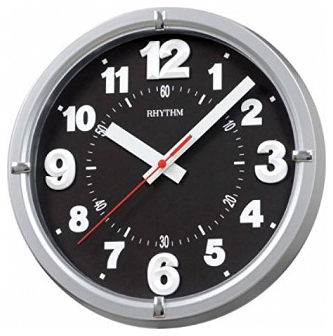 

Rhythm Plastic Analog Wall clock ( Set of 1 )