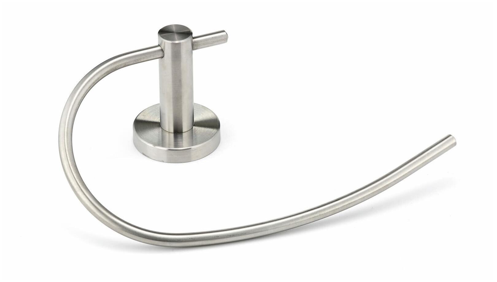 

Richelieu NB10906 Stainless Steel Bridgeport Single Post Tissue Holder