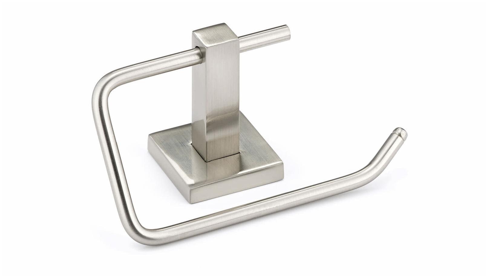 

Richelieu NB10301 Nickel Palisades Single Post Tissue Holder