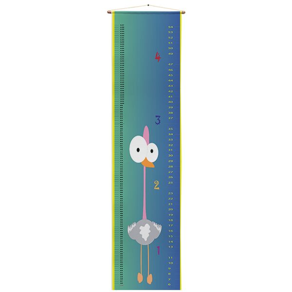 

Right Concepts Advt Polyester Height Growth Chart Wall Hanger for Kids Room (Multicolor 12 X 54 Inches)