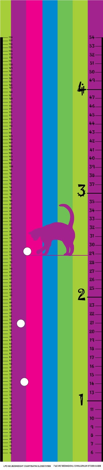 

Right Concepts Advt Polyester Height Growth Chart Wall Hanger for Kids Room (Multicolor 12 X 54 Inches)