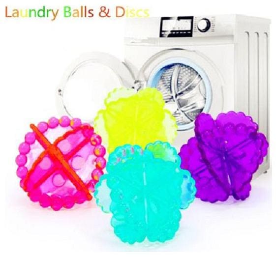 Right Traders 4pcs Reusable Washing Laundry Dryer Ball Fabric Softener Helper Cleaner