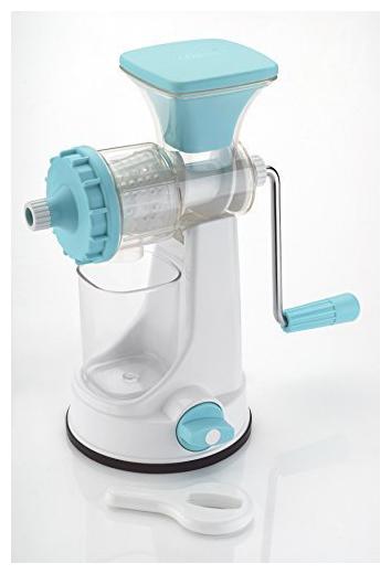 

Robert Hardy Unbreakable Fruit Vegetable Manual Hand Juicer (With Stainless Steel Handle Sleek Design ) -Assorted Colour