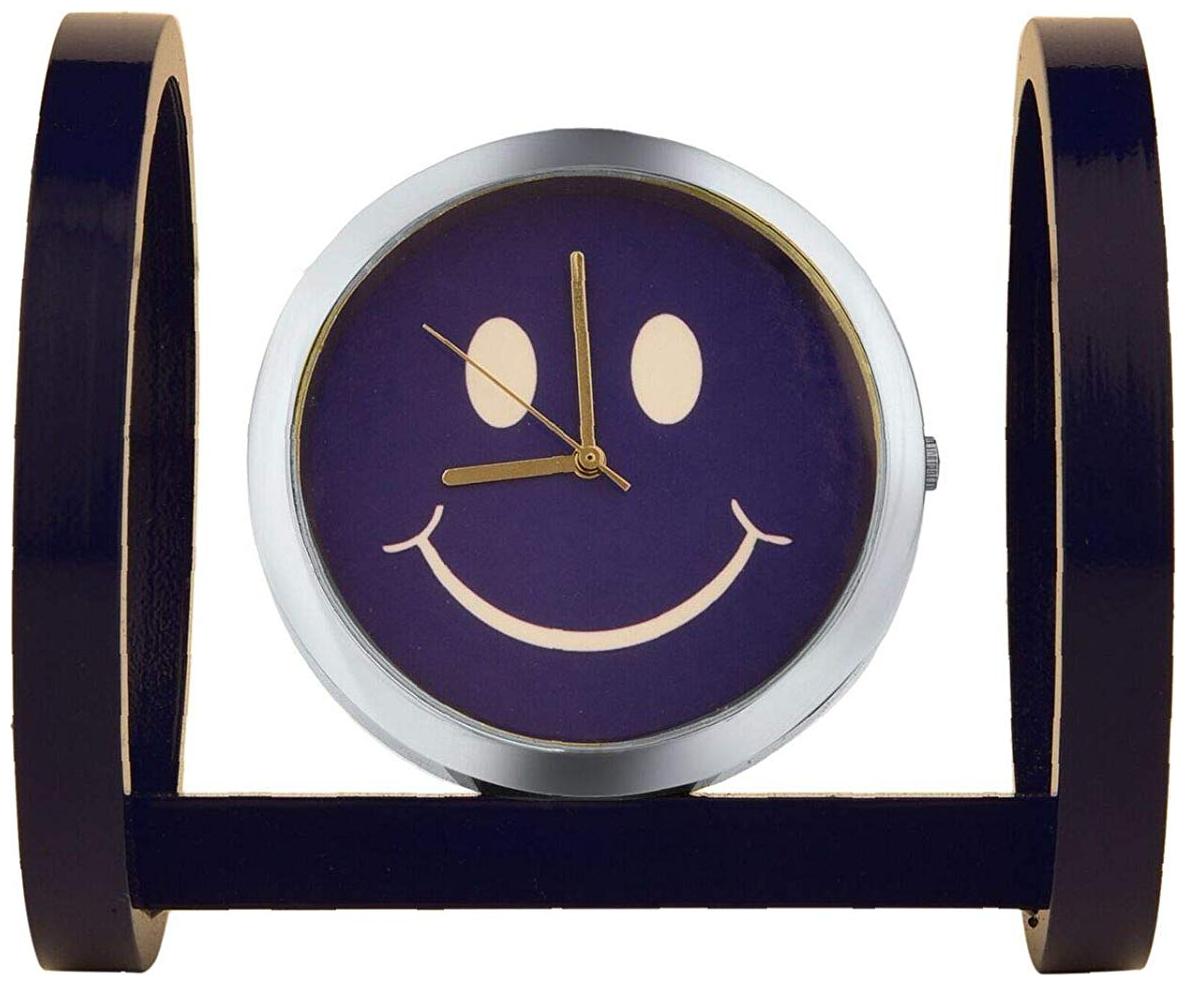 

Tiamo Metal Analog Table clock ( Set of 1 )