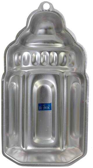 Rolex Aluminium Cake Mould Pans Milk Bottle 1/2 kg. Cake