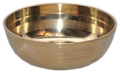 Roli Moli Hammer Brass Serving Bowl