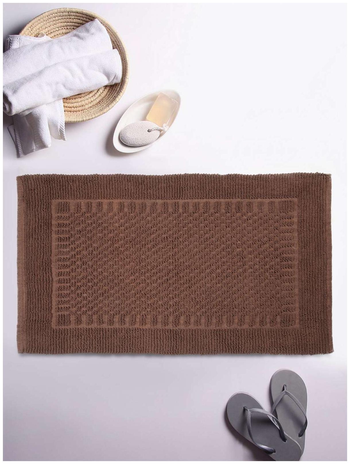 

Romee Brown Cotton Bath Mat 50 cm (20 inch) x 80 cm (32 inch) Set of 1