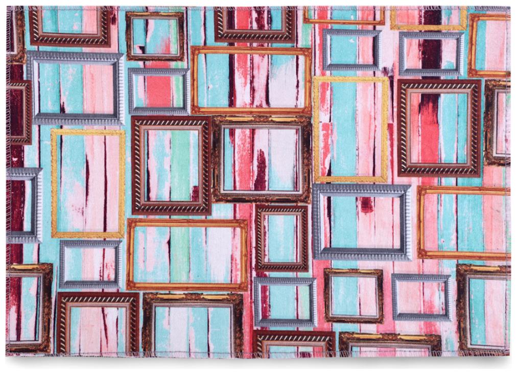 

ROMEE Polyester Regular Rectangular Multi 1 Door Mat
