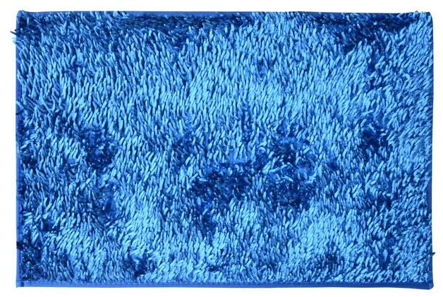 

Ronakcreation Soft Velvet Anti Slip Floor Door Mat in Home Kitchen Office Entrance Mat (Blue 30 X 18 inch)