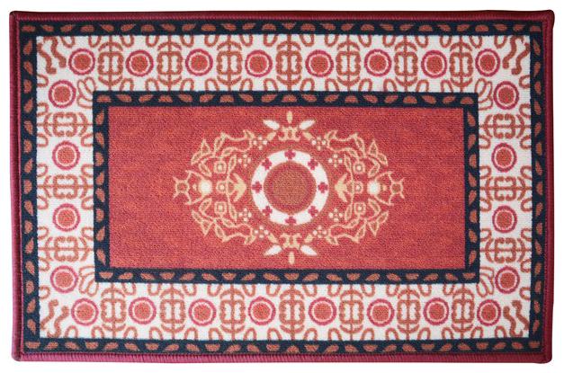 

Ronakcreation Polyester Rectangular Shape Door Mats (Pack of 1)