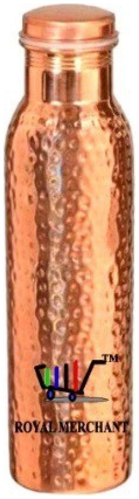 

ROYAL MERCHANT Copper Brown Water Bottle ( 1000 ml Set of 1 )