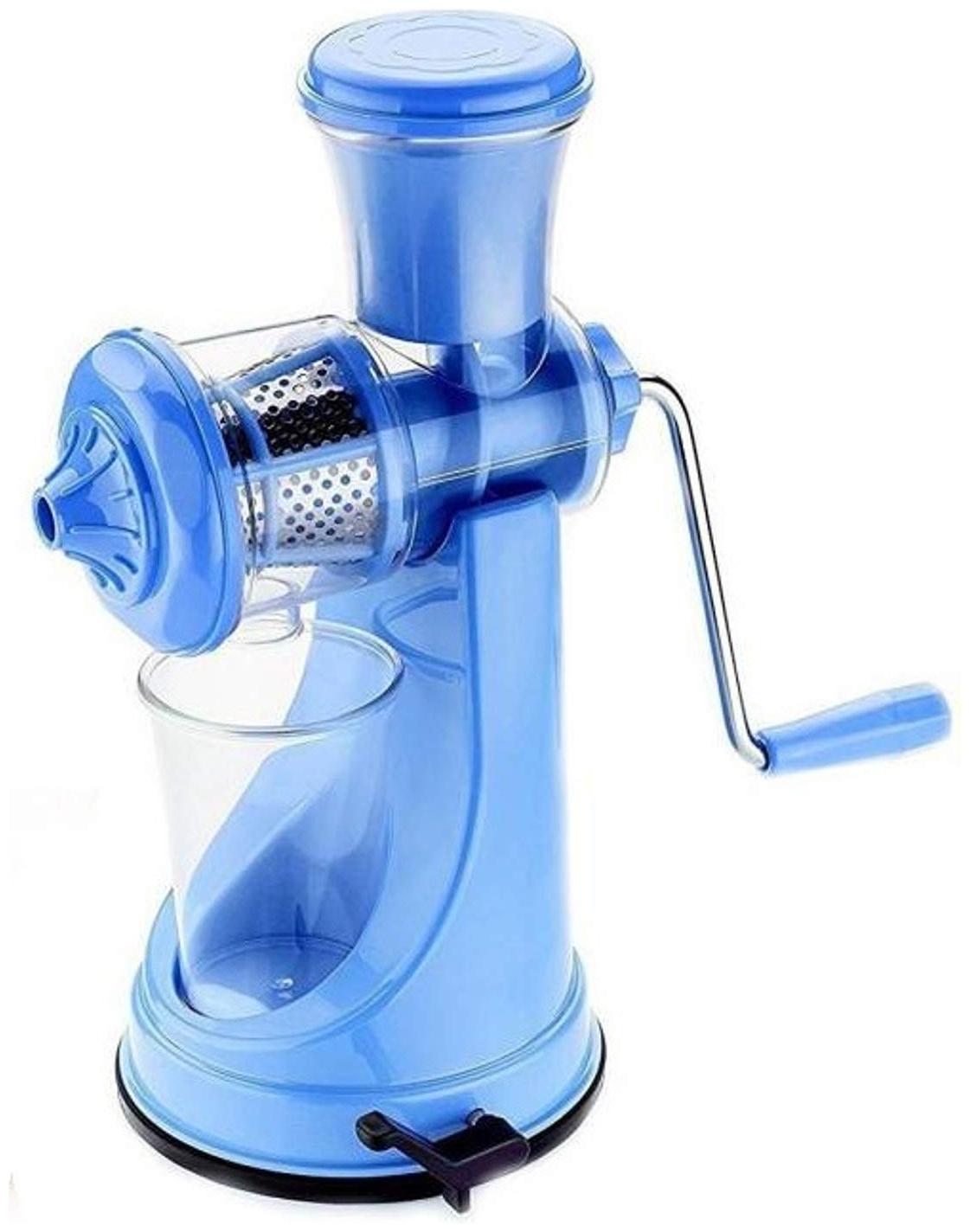 

RSTC Manual Fruit and Vegetable JUICER with Still Handle (Blue)