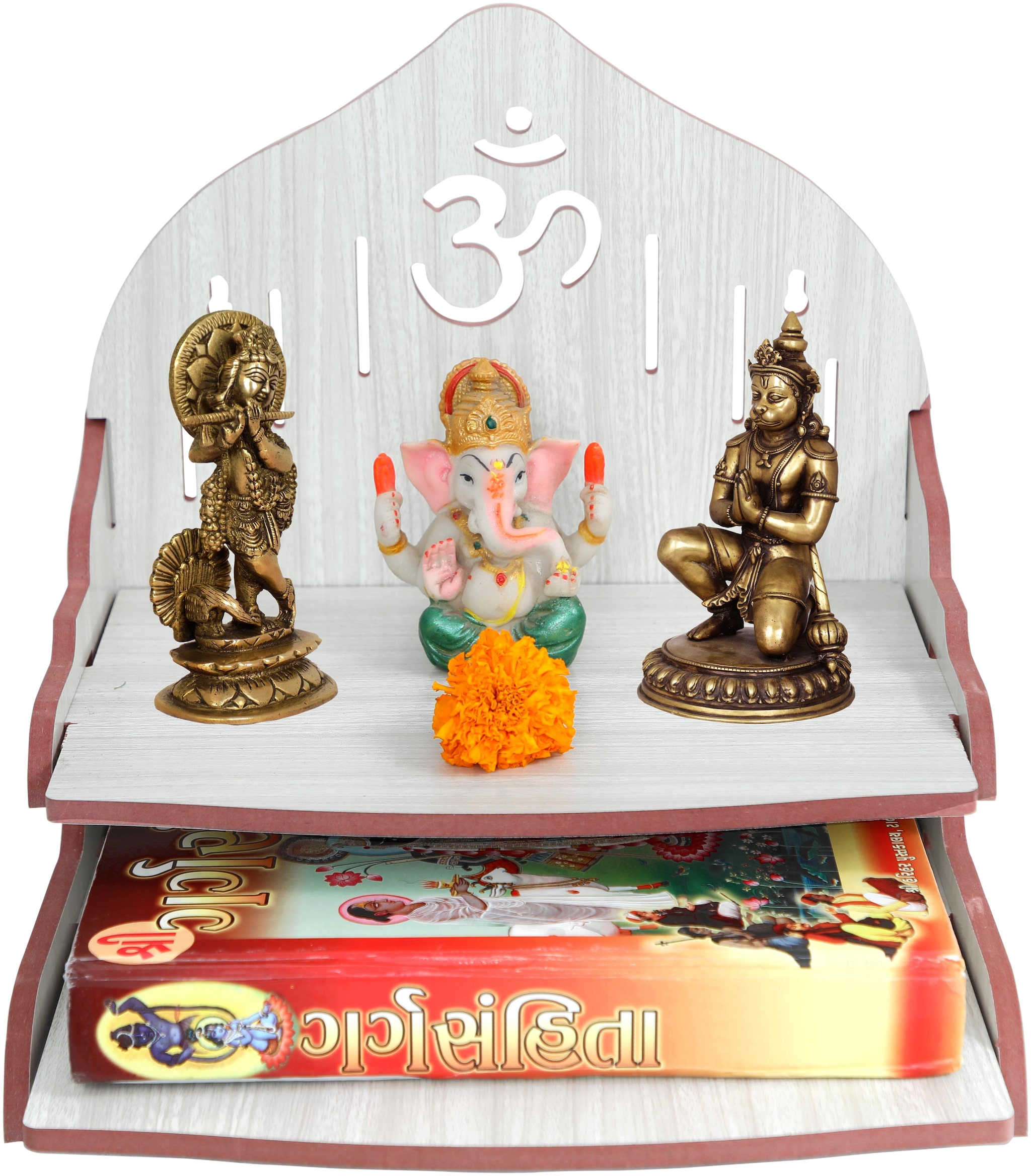 

Runner Art and Craft Wooden Temple Home Temple Puja Mandir Pooja Ghar