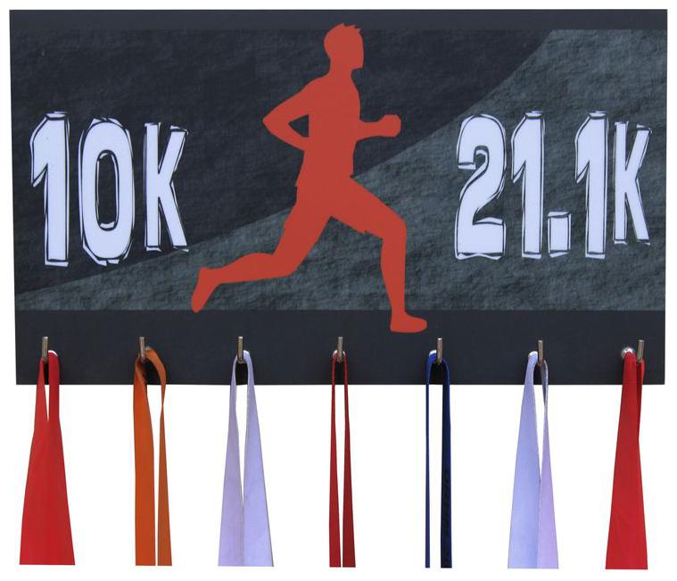 

RUNWYND 10k 21k Men Medal Collection Hanger