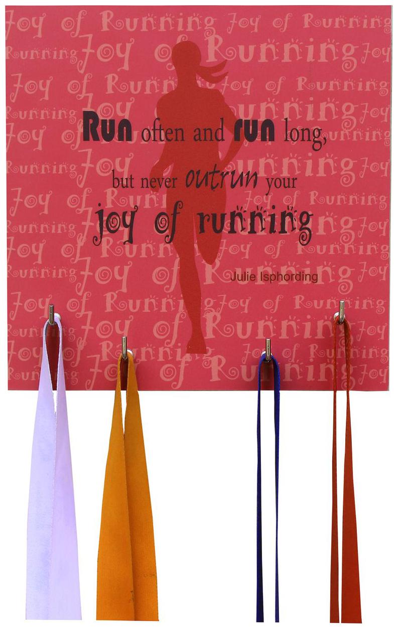 

RUNWYND Joy of Running Women Medal Hanger