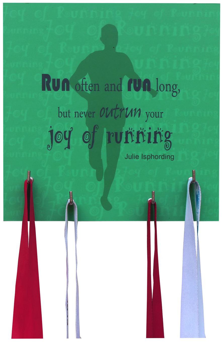 

RUNWYND Joy of Running Men Medal Hanger