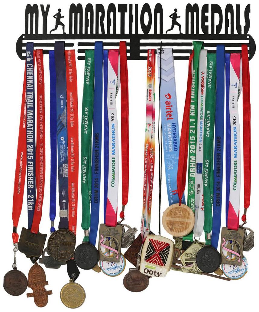

RUNWYND My Marathon Medals - Big Black