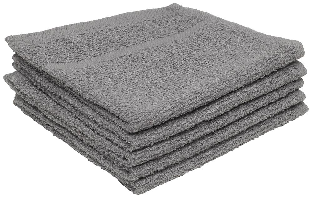 

Rupa 350 GSM Cotton Face towel ( 5 pieces Grey )
