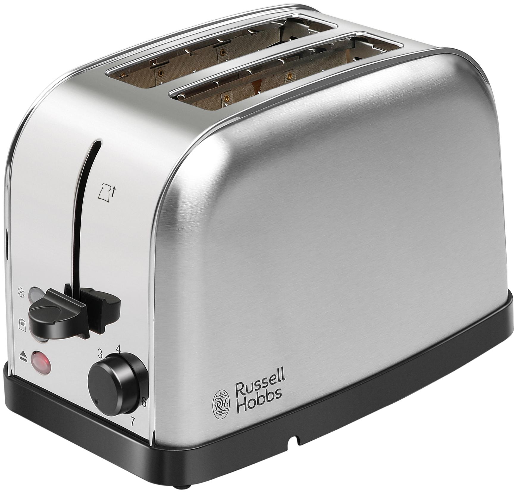 

Russell Hobbs 18780 2 Slices 850 W Pop-Up Toaster - Silver