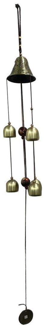 

Ryme feng Shui 6 Bells Wind Chime for Home Decor