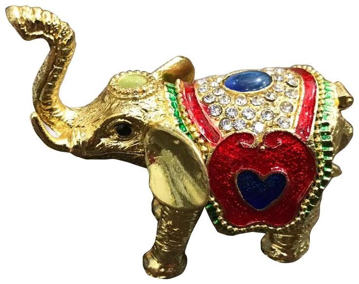 

Ryme Feng Shui Wish Full Filling Jurkan Elephant with Secret Compartment