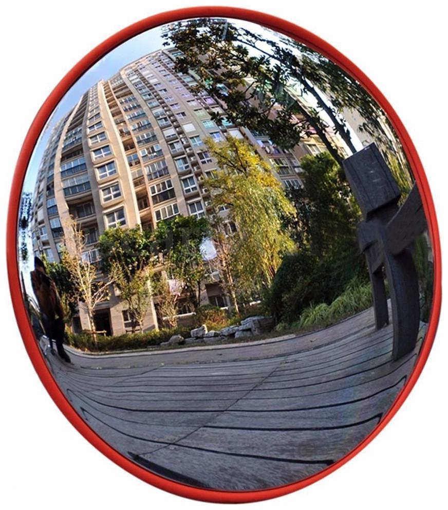 

Ryme Feng Shui Convex Pakwa Mirror Safety Mirror For Removal of outside Negative Energy (12 inch)