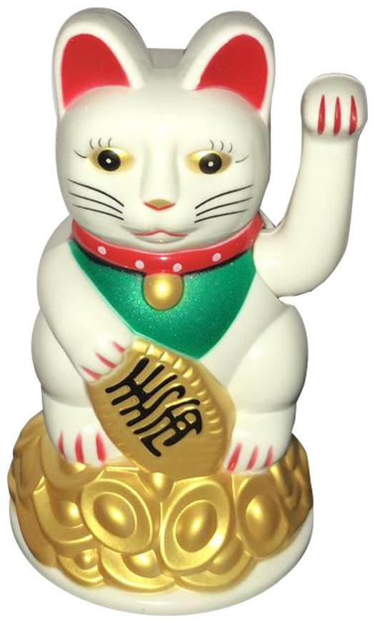 

Ryme fengshui White cat for Business and Wealth