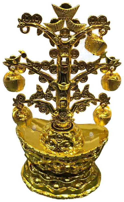 

Ryme Lucky Chinese Money Coin Tree for Health Wealth and Happiness