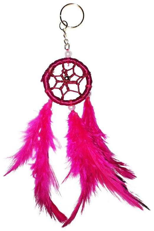 

Ryme Magenta Color Dream Catcher Key Ring