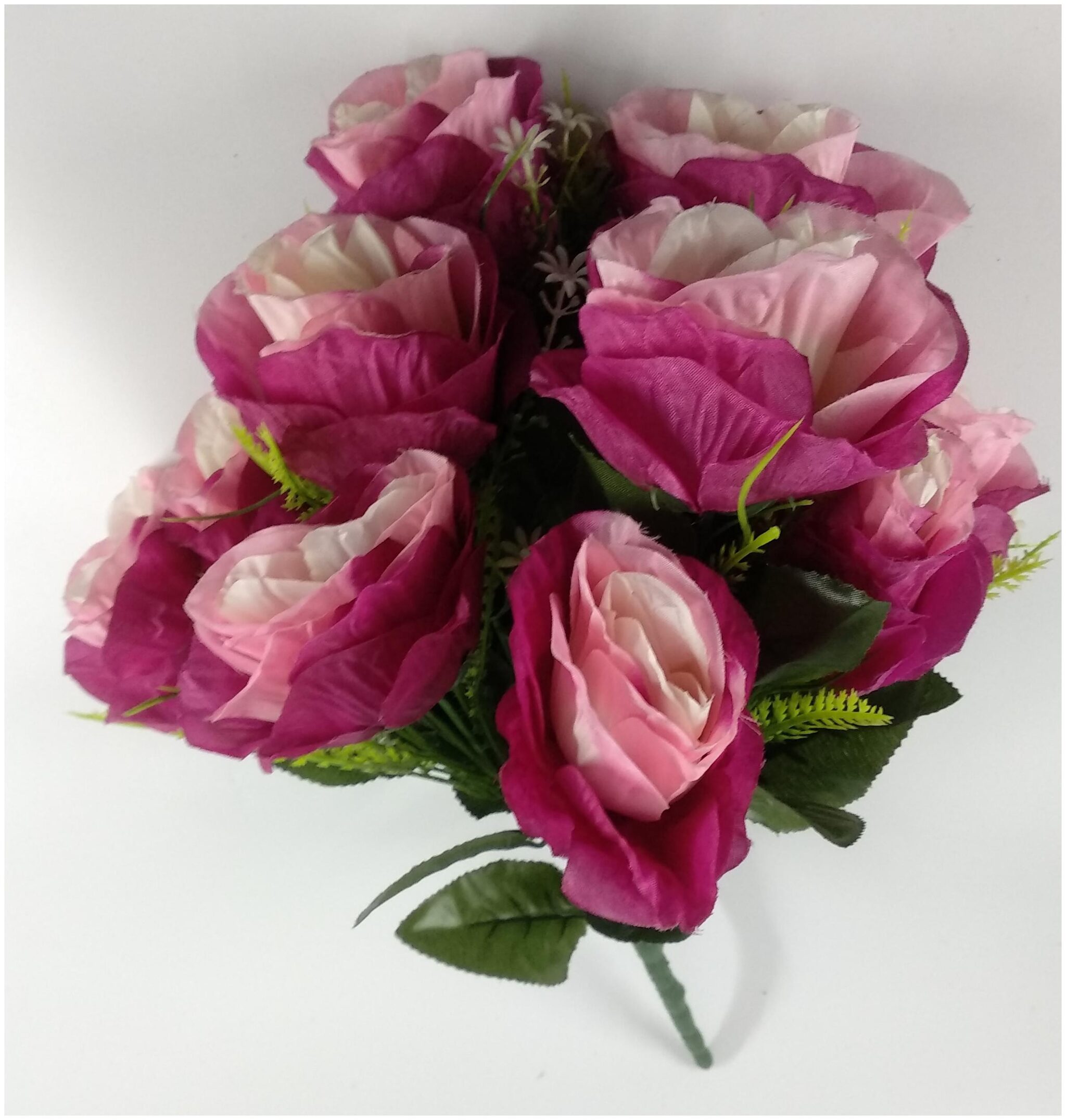 

S N Enterprises Artificial Flower 4654 Purple Pink Rose