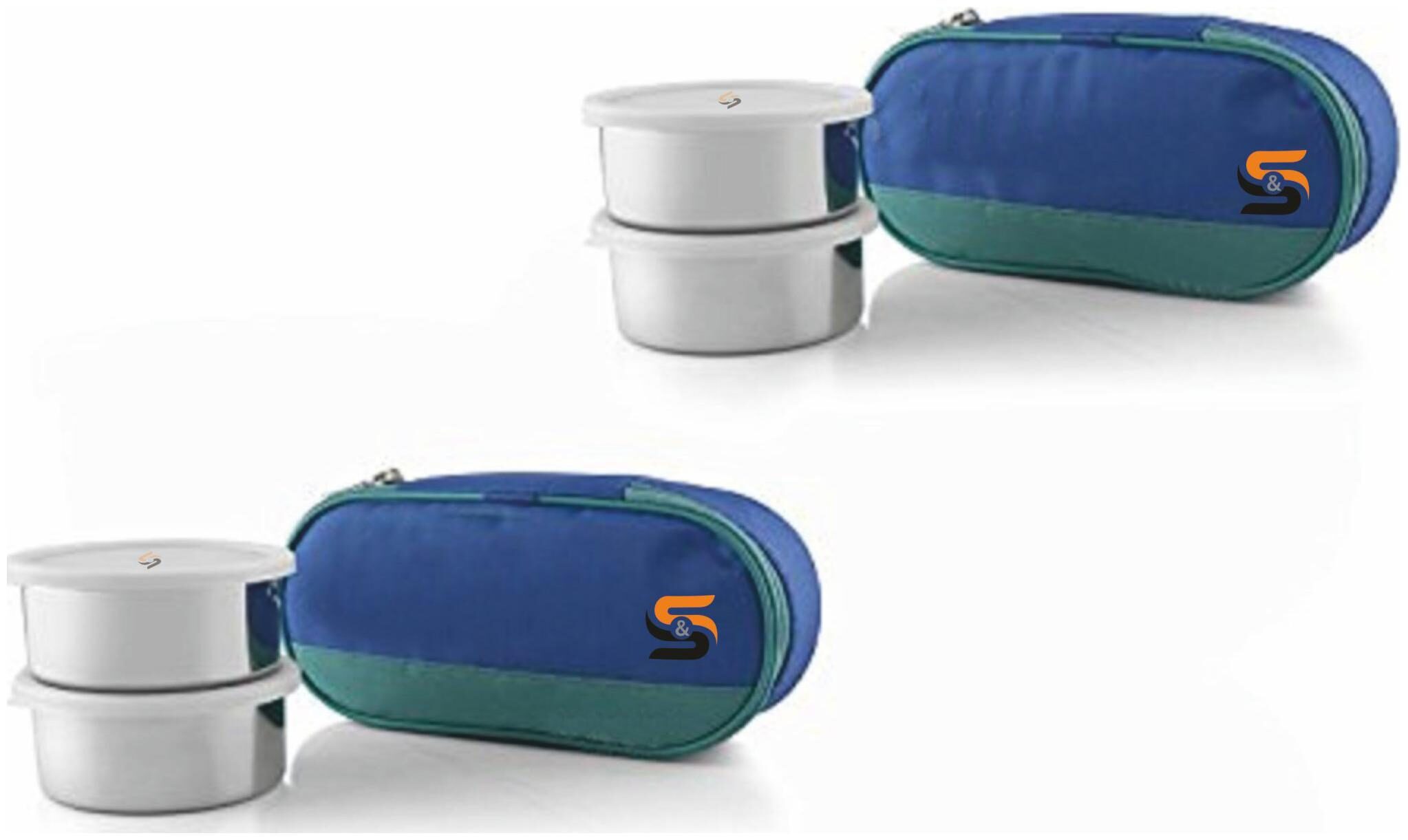 

S S Multi Lunch box ( Set of 2 650 ml )